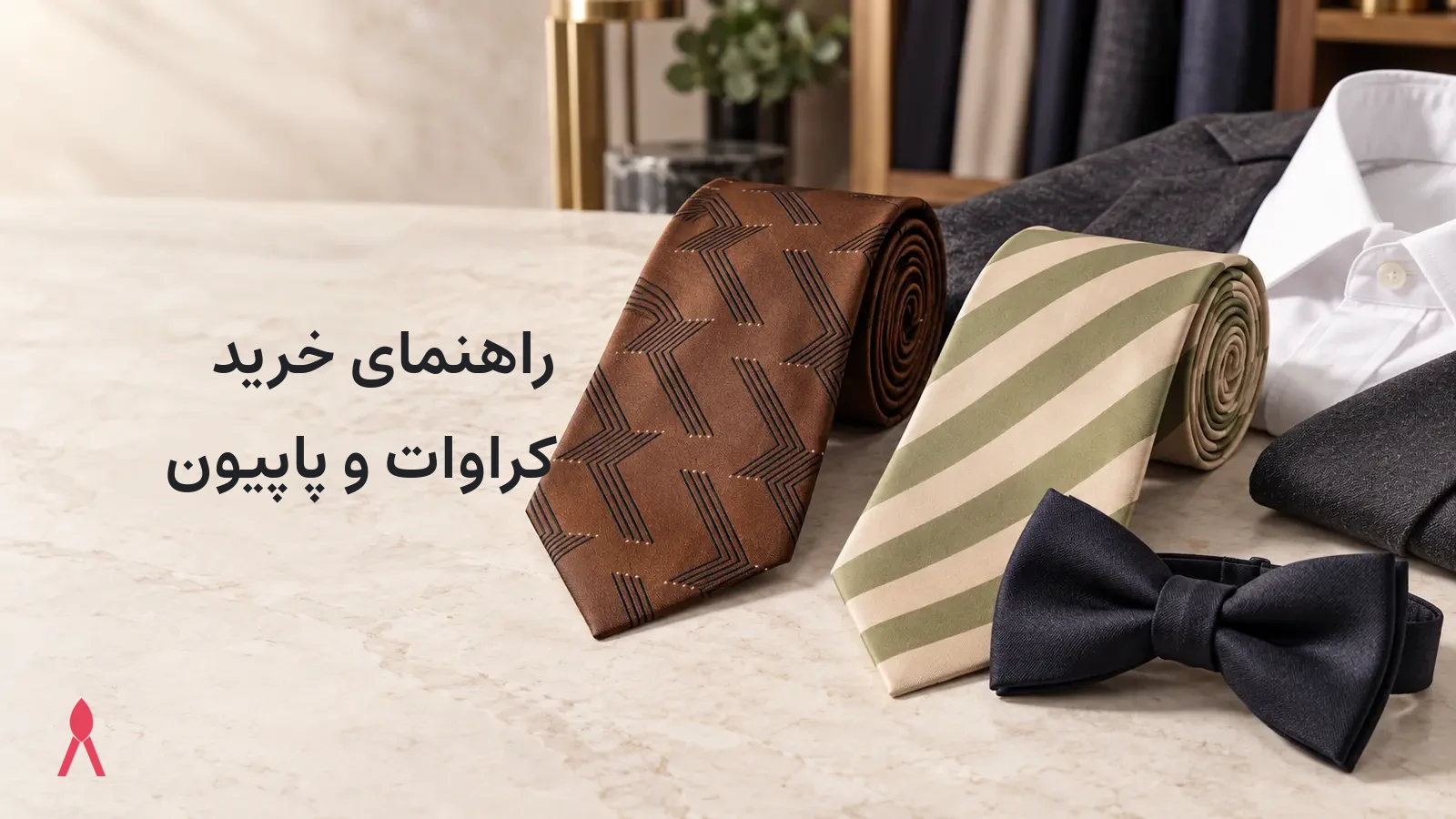 راهنمای خرید کراوات و پاپیون