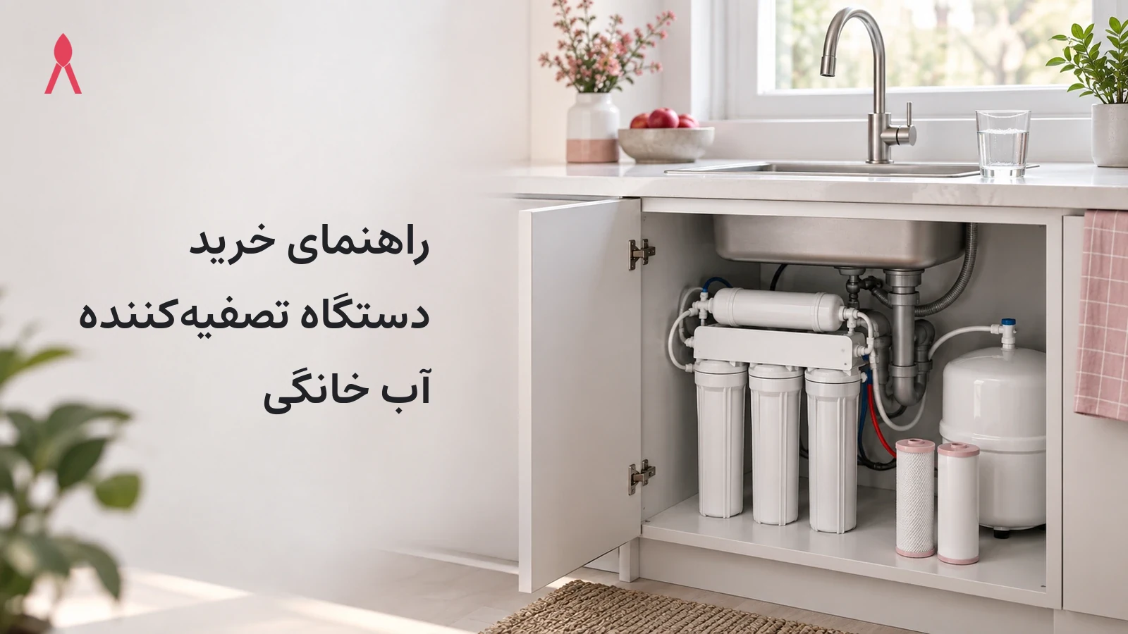 راهنمای خرید دستگاه تصفیه‌کننده آب خانگی