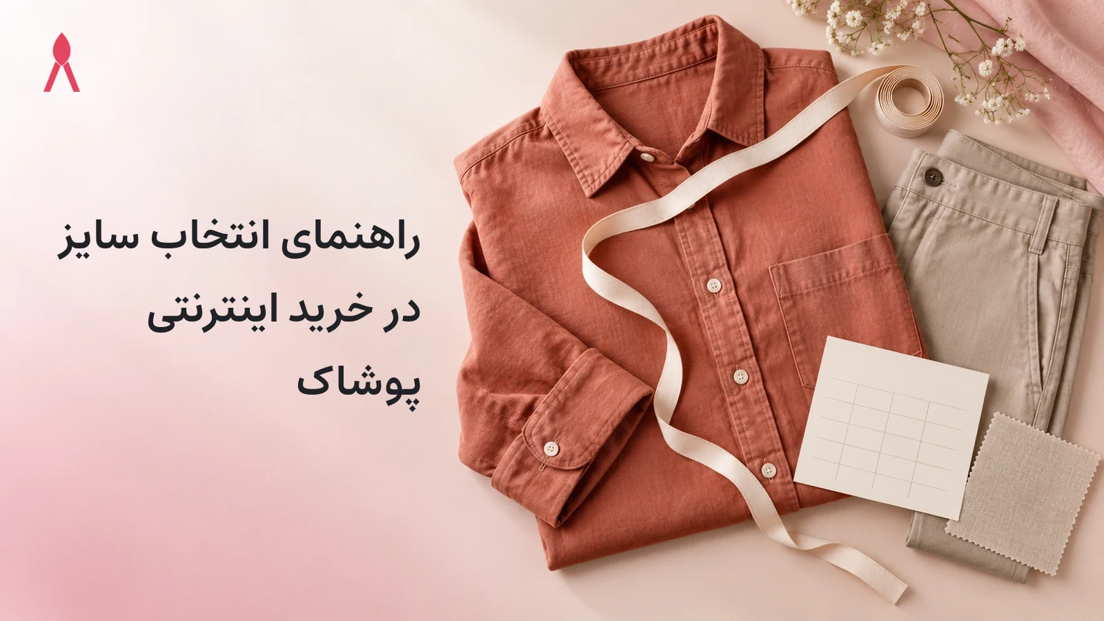 راهنمای انتخاب سایز در خرید اینترنتی پوشاک